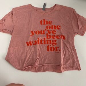 Next Level Apparel/ Altard State & Vow’d Soft Pink T-Shirt